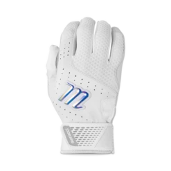 MARUCCI- CREST YOUTH BATTING GLOVES- WHITE