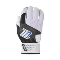 MARUCCI- CREST YOUTH BATTING GLOVES BLACK/WHITE