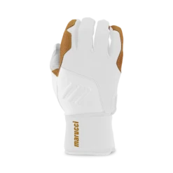 MARUCCI-BLACKSMITH BATTING GLOVES-WHITE/TAN