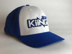 Swiing Kiingz Perforated Performance Hat - Royal And White