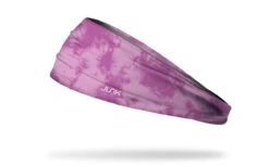 DUO-DYE PURPLE HEADBAND