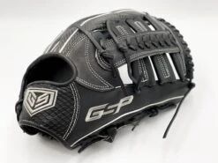 GS Sports Pro Series 13" Dual Post Ball Glove - Black / Black Snakeskin