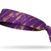 PURPLE REIGN FLEX TIE HEADBAND