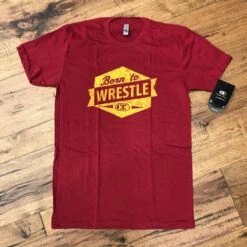 Cliff Keen T-Shirt - Born To Wrestle -Sport Zone Shop image 1502926c 34bc 4352 8653 b6039d16e8fe
