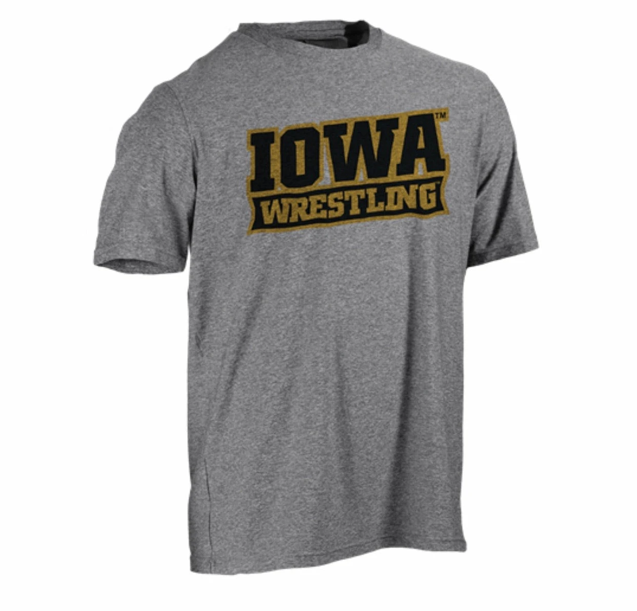 Cliff Keen - IOWA MXS STRETCH MELANGE TEE SHIRT 3 Cliff Keen - IOWA MXS STRETCH MELANGE TEE SHIRT